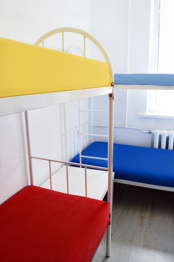 Hostel Vokzal Киев Кровати хостела фото